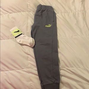 Puma sweat pants*FREE NIKE SOCKS*
